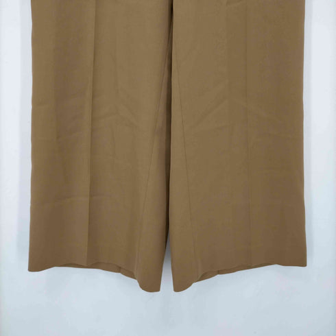 ナチュラルビューティーベーシック NATURAL BEAUTY BASIC フロントボタン ワイドスラックス レディース JPN:M