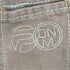ペペジーンズロンドン PEPE JEANS LONDON ロゴ刺繍バギーデニムカーゴパンツ メンズ US:34-35