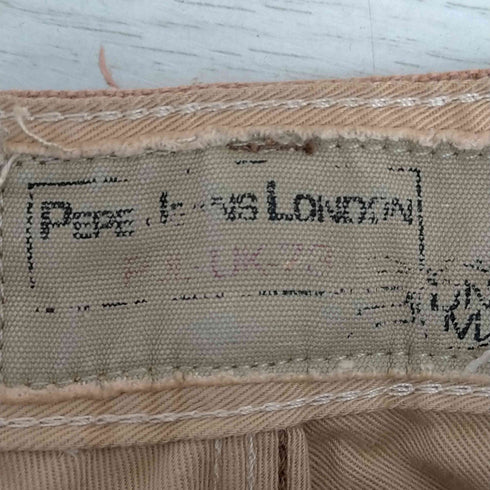 ペペジーンズロンドン PEPE JEANS LONDON ロゴ刺繍バギーデニムカーゴパンツ メンズ US:34-35