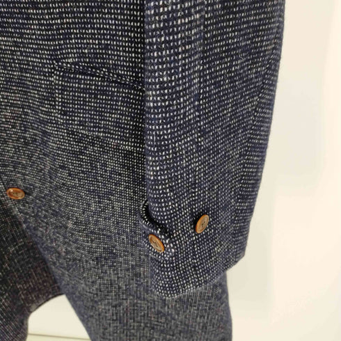 フォーティーカラッツアンド タケオキクチ 40ct & 525 BY TAKEO KIKUCHI ツイード チェスターコート 中綿キルティング メンズ 2