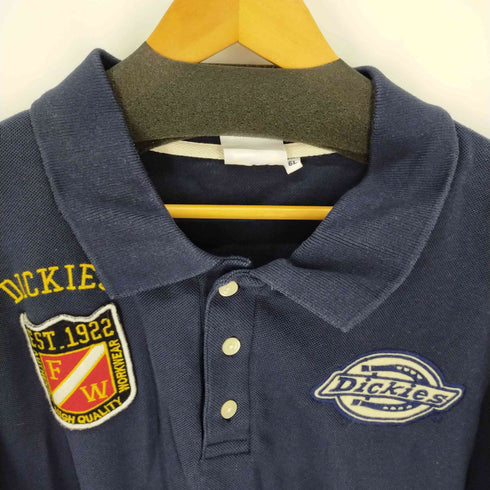 ディッキーズ Dickies ビッグサイズ ポロシャツ ワッペン メンズ 6L