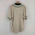 ナイキ NIKE untold truth アニマルワッペン ストライプ ベースボールシャツ メンズ import:XL