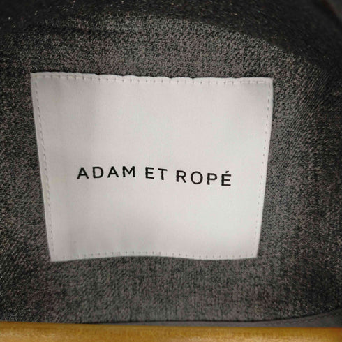 アダムエロペ Adam et Rope ポリエステルサージシャツコート メンズ import:M
