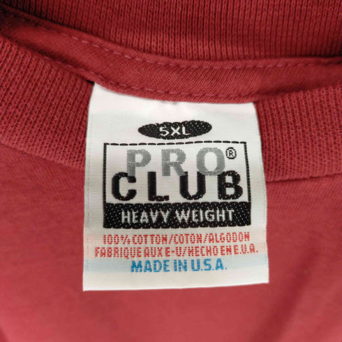 プロクラブ PRO CLUB 5XL ビッグサイズ オーバーサイズ S/S TEE 半袖Tシャツ クルーネック メンズ 5XL