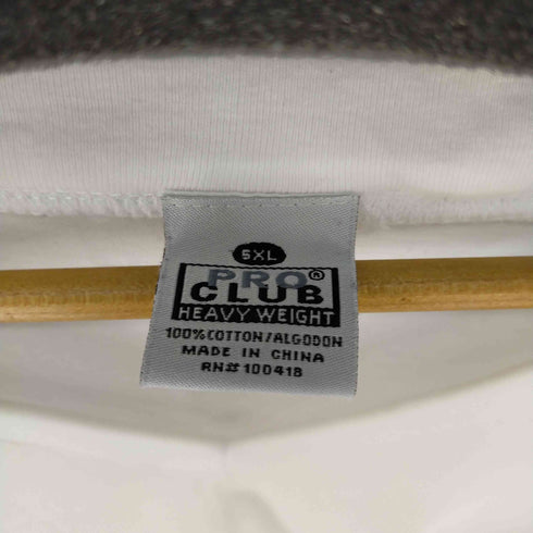 プロクラブ PRO CLUB 5XL ビッグサイズ オーバーサイズ S/S TEE 半袖Tシャツ Vネック メンズ 5XL