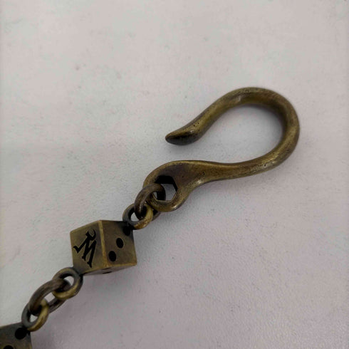 ウィアード WEIRDO WEIRDO GEAR HEAD WALLET CHAIN ダイス 真鍮ウォレットチェーン メンズ