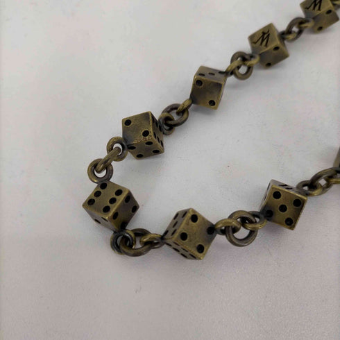 ウィアード WEIRDO WEIRDO GEAR HEAD WALLET CHAIN ダイス 真鍮ウォレットチェーン メンズ