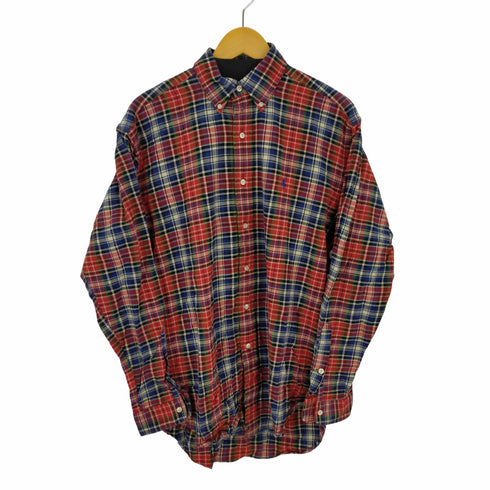 ラルフローレン RALPH LAUREN BLAIRE ライトネルチェックシャツ メンズ import:S