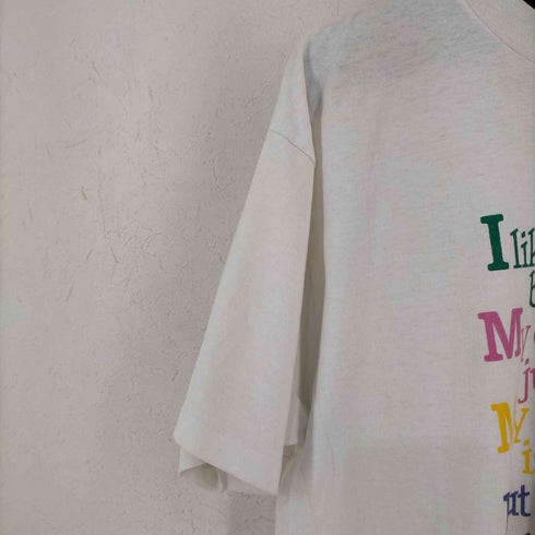 ヘインズ Hanes USA製 peacock papers IMMB クルーネックTシャツ メンズ import:XL