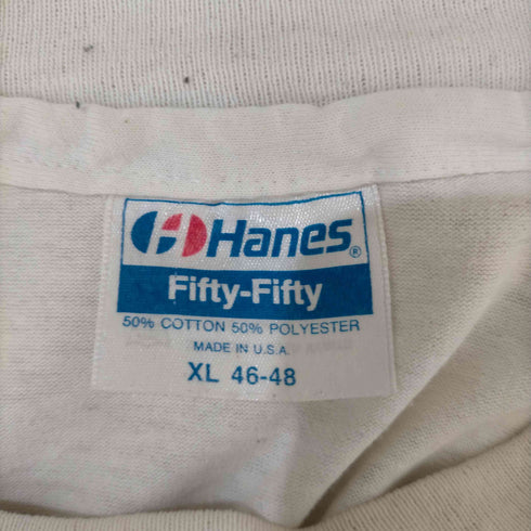 ヘインズ Hanes USA製 peacock papers IMMB クルーネックTシャツ メンズ import:XL