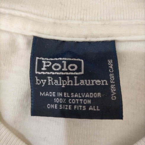ポロバイラルフローレン Polo by RALPH LAUREN ロゴプリント クルーネックTシャツ メンズ ONE SIZE