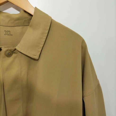 ムジルシリョウヒン 無印良品 23ss MUJI labo 燃えにくい素材を使った カバーオールジャケット メンズ JPN:XL