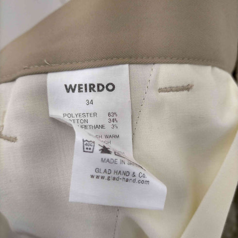 ウィアード WEIRDO Wind Up Tack Easy Pants メンズ 34