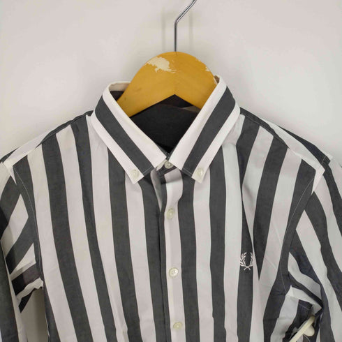 フレッドペリー FRED PERRY ブロックストライプルーディーズシャツ メンズ import:XS