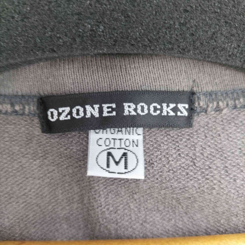 オゾンロックス OZONE ROCKS 90-00s プリント コットンラグランカーディガン メンズ JPN:M