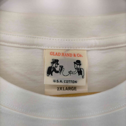 グラッドハンド GLAD HAND クルーネック U.S.Aコットン Royal Class メンズ 2XLARGE