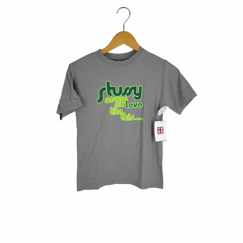 ステューシー Stussy USA製 ロゴプリントTシャツ レディース JPN:S