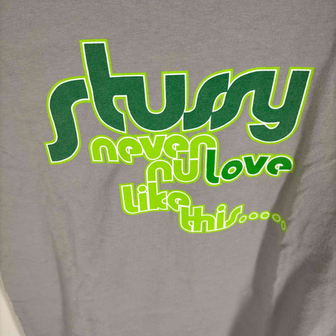 ステューシー Stussy USA製 ロゴプリントTシャツ レディース JPN:S