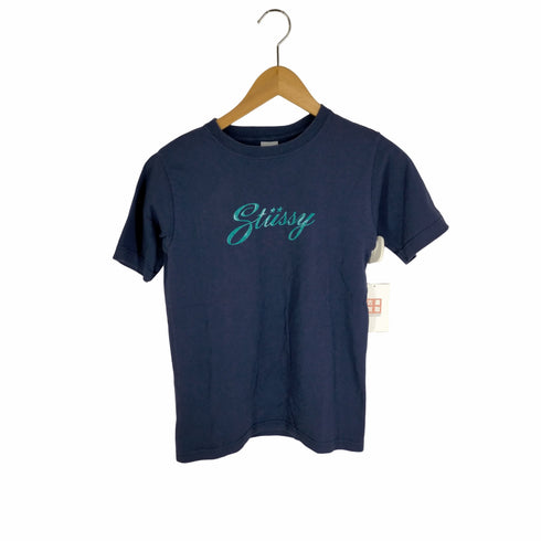 ステューシー Stussy USA製 ラメロゴTシャツ レディース JPN:S