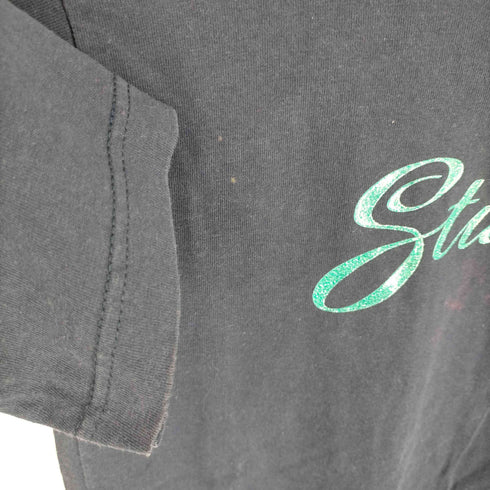 ステューシー Stussy USA製 ラメロゴTシャツ レディース JPN:S
