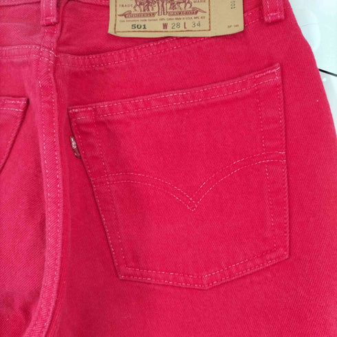 リーバイス Levis 90s 99年03月製 MADE IN USA 501 ボタン裏533 ボタンフライ ストレートデニムパンツ レディース W29 L34