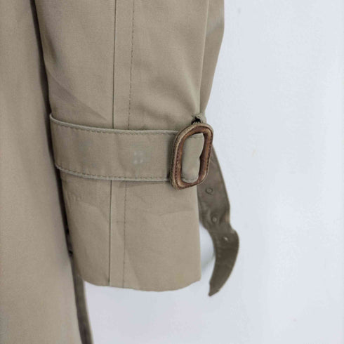 ブルックスブラザーズ BROOKS BROTHERS 80S USA製 ウールラペル ライナー付き トレンチコート メンズ