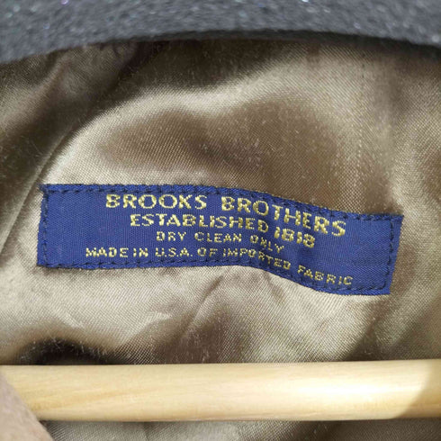 ブルックスブラザーズ BROOKS BROTHERS 80S USA製 ウールラペル ライナー付き トレンチコート メンズ