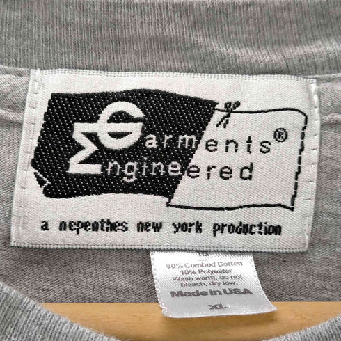 エンジニアードガーメンツ Engineered Garments STANDARD AMERICAN ボディ ポケットTシャツ メンズ JPN:XL
