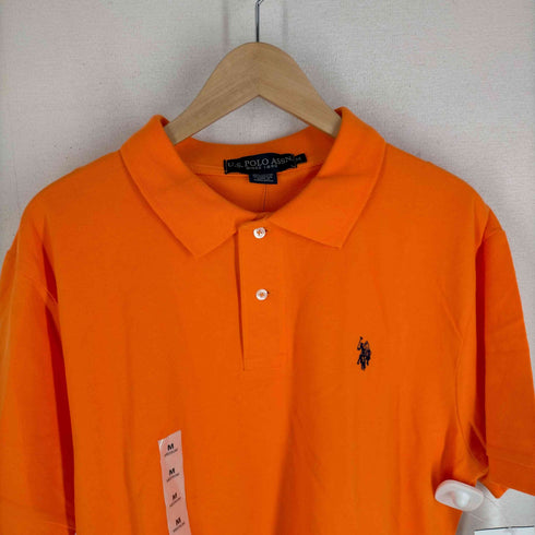 ユーエスポロアッスン US POLO ASSN ロゴ刺繍ポロシャツ メンズ import:M