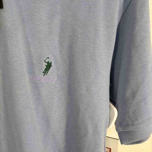 ポロスピリット POLO SPIRIT ロゴ刺繍ポロシャツ メンズ import:L