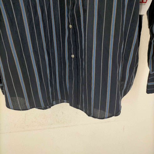 PLAINS WESTERN WEAR ストライプ柄ウエスタンシャツ メンズ JPN:L