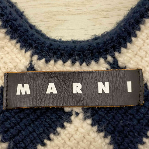 マルニ MARNI クロシェ Diamond バッグ レディース