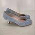 ランバンオンブルー LANVIN en Bleu スエードパンプス レディース JPN:24