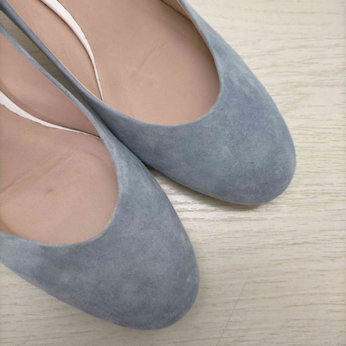 ランバンオンブルー LANVIN en Bleu スエードパンプス レディース JPN:24