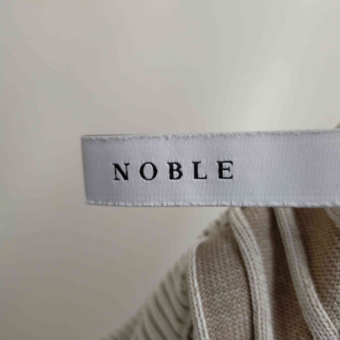 ノーブル Noble リブニットタイトスカート レディース