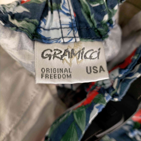 グラミチ GRAMICCI UAS製 ハイビスカス柄 ハーフパンツ メンズ 03