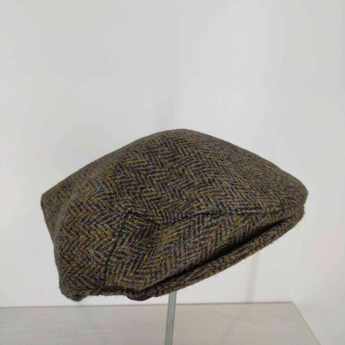 ハリスツイード Harris Tweed ヘリンボーンウールツイードハンチング メンズ XXL