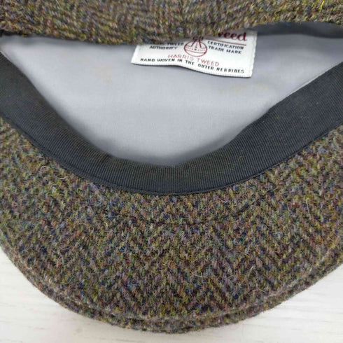 ハリスツイード Harris Tweed ヘリンボーンウールツイードハンチング メンズ XXL