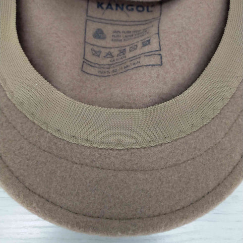 カンゴール KANGOL ウールハンチング スモールロゴ刺繍 メンズ XL