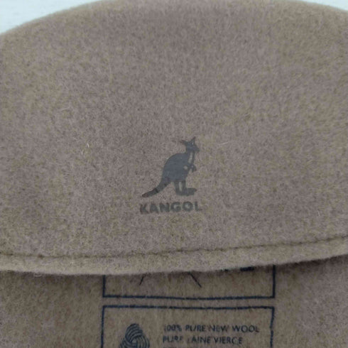 カンゴール KANGOL ウールハンチング スモールロゴ刺繍 メンズ XL