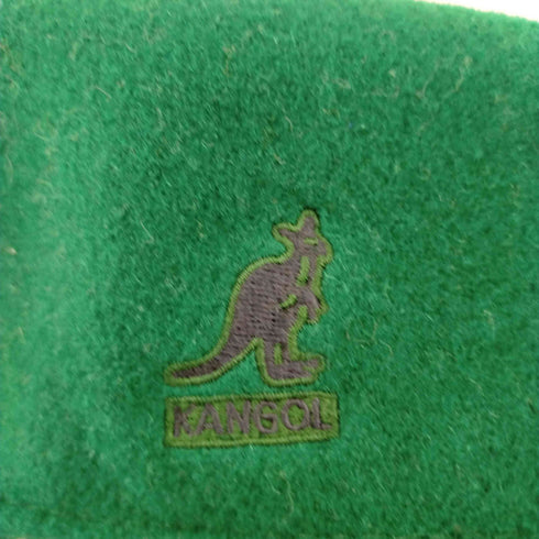 カンゴール KANGOL ウールハンチング スモールロゴ刺繍 メンズ XL