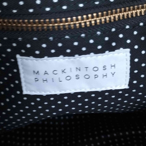 マッキントッシュフィロソフィー MACKINTOSH PHILOSOPHY タッセルストラップ ドローストリング バケツショルダーバッグ ボンサック レディース