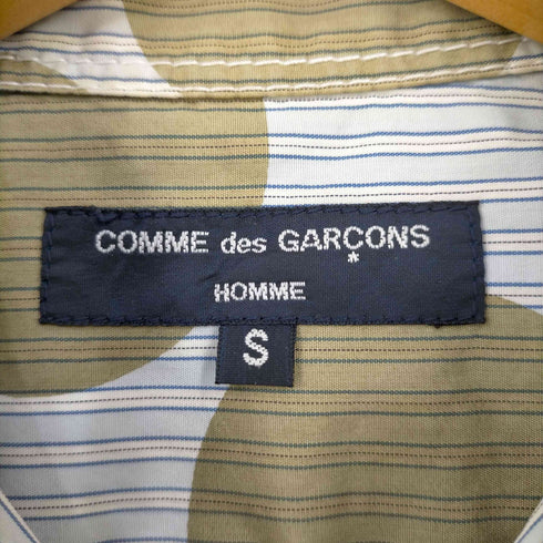 コムデギャルソンオム COMME des GARCONS HOMME ドットプリント ストライプシャツ メンズ JPN:S