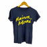 メゾンキツネ maison kitsune ロゴプリント クルーネックTシャツ レディース