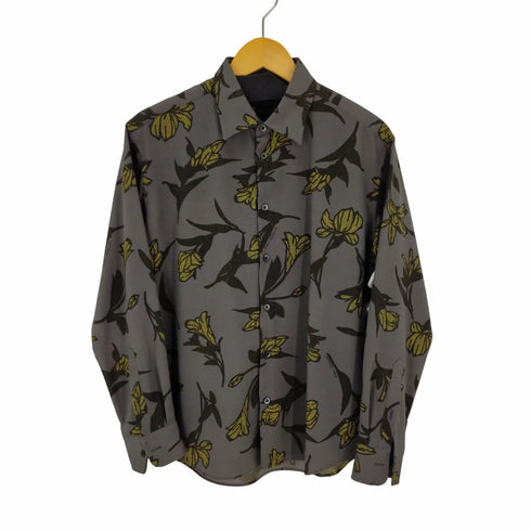 タケオキクチ TAKEO KIKUCHI L/S花総柄シャツ メンズ JPN:2