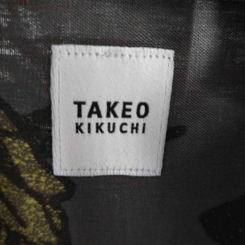 タケオキクチ TAKEO KIKUCHI L/S花総柄シャツ メンズ JPN:2