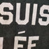 メゾンキツネ maison kitsune R NECK TEE SHIRT with print JE SUIS ALLE クルーネックTシャツ レディース