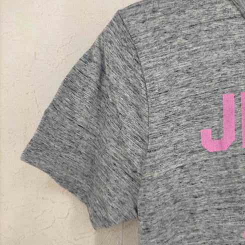 メゾンキツネ maison kitsune R NECK TEE SHIRT with print JE SUIS ALLE クルーネックTシャツ レディース