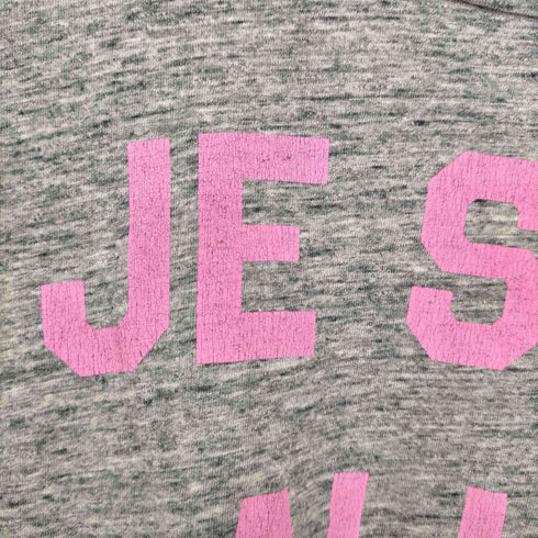 メゾンキツネ maison kitsune R NECK TEE SHIRT with print JE SUIS ALLE クルーネックTシャツ レディース