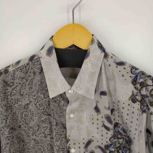 ティーケイ TK L/Sペイズリー柄シャツ メンズ import:S